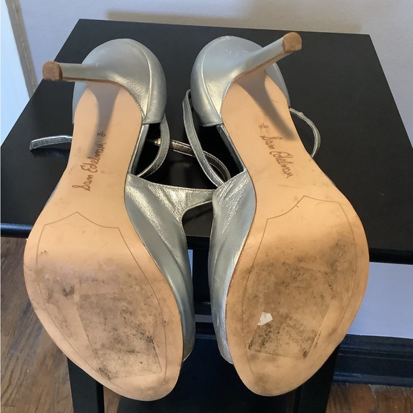Sam Edelman Silver Heels - Picture 3 of 4